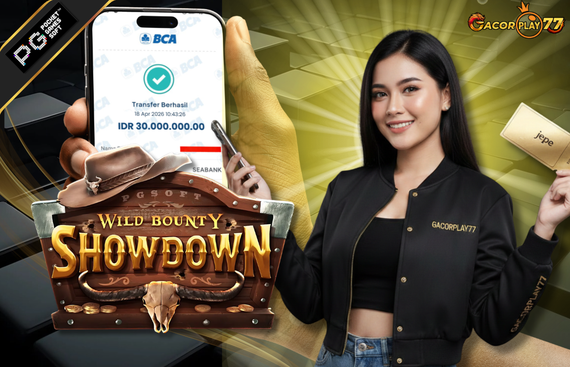 Selamat kepada user id : sultxxxxxx88 Wede Rp 30.000.000 di Game WILD BOUNTY SHOWDOWN PG SOFT Cair Gk Sampe 1 Menit! Menang Mudah di Gacorplay77